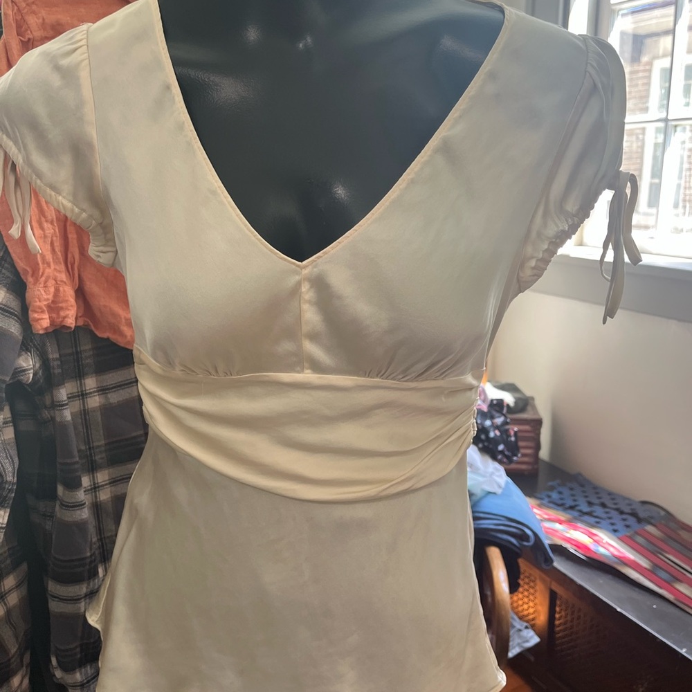 Express Design Studio silk blouse size XS